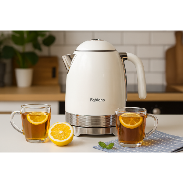 Електричний чайник Fabiano FWK 1002 White 8201.419.1895