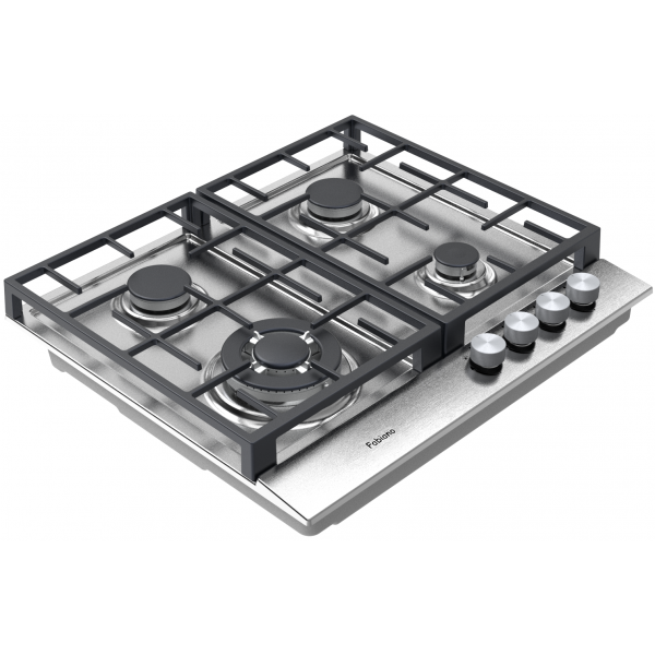 Варильна поверхня газова Fabiano FHG 8644 VGHT Inox 8112.406.1477