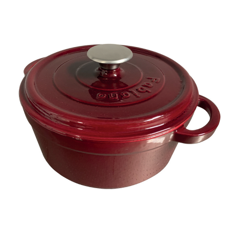 Чавунна каструля Fabiano C 240 Red 8201.509.0707
