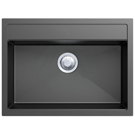 Гранітне миття Fabiano Quadro 61x51 Titanium 8221.301.1632