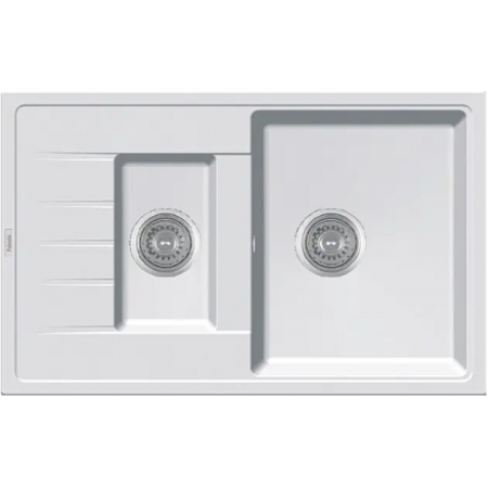Кухонна мийка Fabiano Classic 78x50x15 Alpine White 8221.201.0473