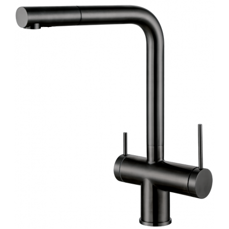 Кухонний змішувач Fabiano FKM 31.14 SS Nano Graphite 8231.401.0902