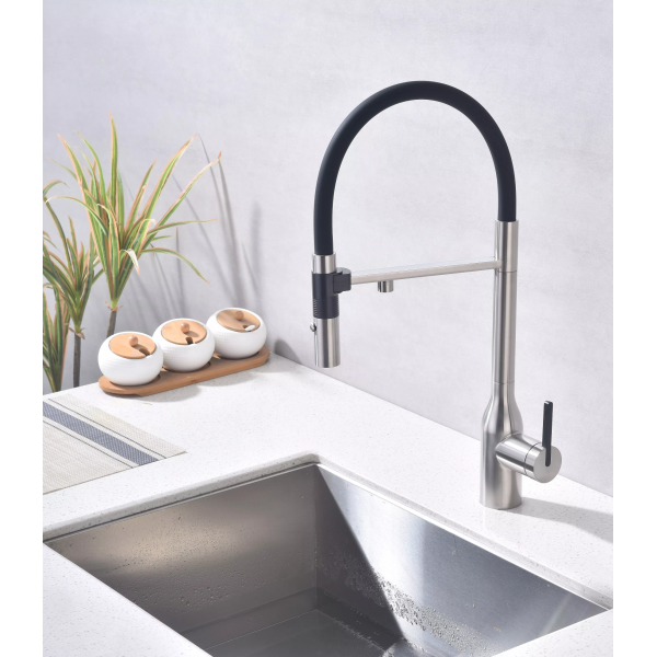 Кухонний змішувач Fabiano FKM 3129 Inox 8231.403.1938