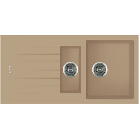 Кухонна мийка Fabiano Classic 100x50x15 Beige 8221.301.0521