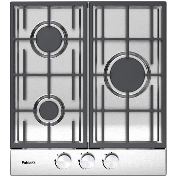 Варильна поверхня газова Fabiano FHG 8454 VGH Inox 8112.406.1485