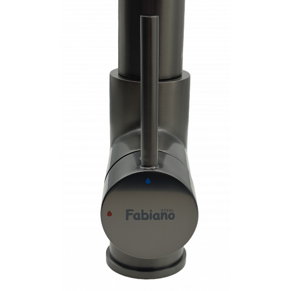 Кухонний змішувач Fabiano FKM 3127 Black Steel 8231.403.1909