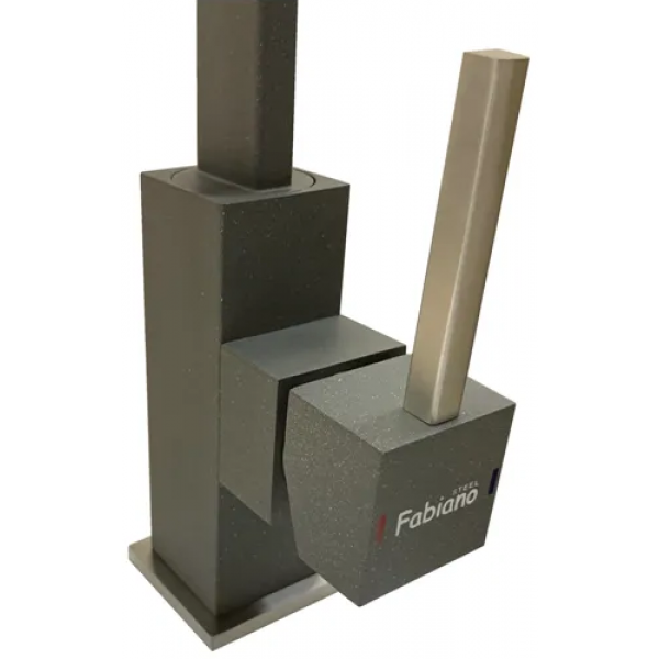 Кухонний змішувач Fabiano FKM 52 SS Titanium 8232.401.0661