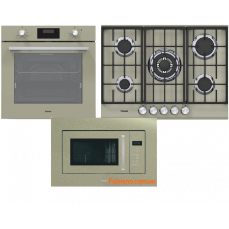 Комплект вбудованої техніки Fabiano Champagne 5 газ 2.0 (8500.030.0000)