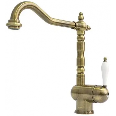 Змішувач кухонний Fabiano FKM 37 Brass Antique 8232.403.0343
