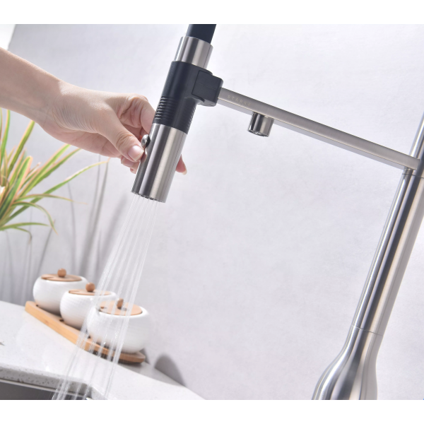 Кухонний змішувач Fabiano FKM 3129 Inox 8231.403.1938