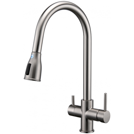 Змішувач кухонний Fabiano FKM 3122 Inox 8231.403.1151