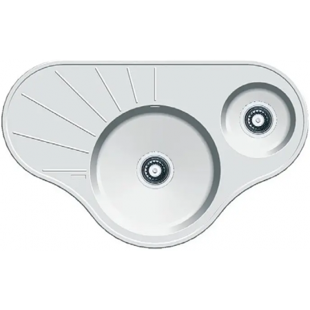 Кухонна мийка Fabiano Arc 94x58x15 Alpine White 8221.201.0276