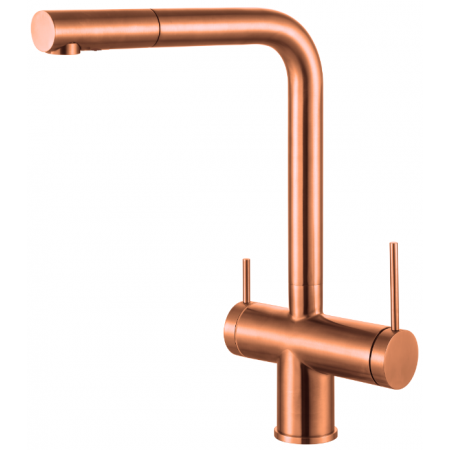 Кухонний змішувач Fabiano FKM 31.14 SS Nano Copper 8231.401.1143