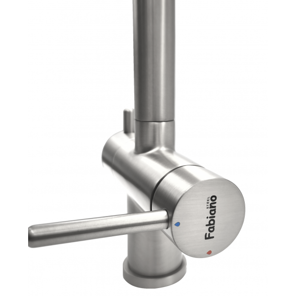 Кухонний змішувач Fabiano FKM 3130 Inox White 8231.403.1932