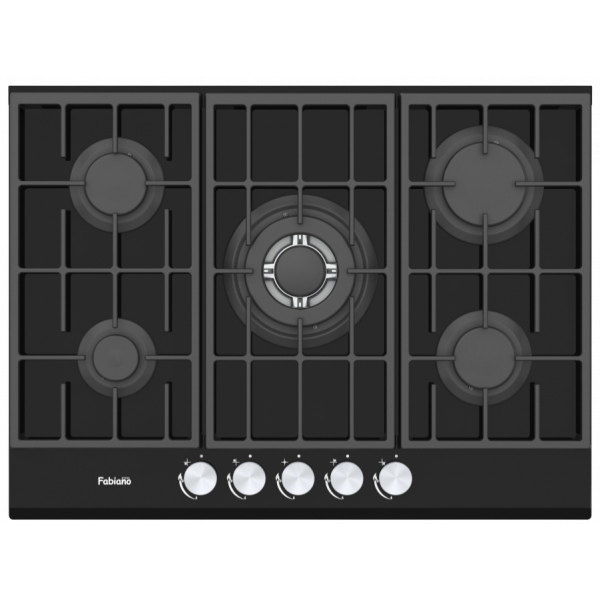 Комплект вбудованої техніки Fabiano Full Black 5 газ 8500.039.0000
