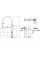 Кухонний змішувач Fabiano FKM 3119PX Black Steel 8231.403.1 016