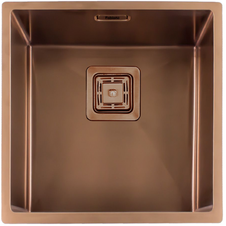 Кухонне миття Fabiano Quadro 44 Nano Copper R10 (44x44) 1,20 мм 8216.401.0895