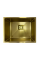 Нерж. мийка Quadro 53 Celldecor Nano Gold