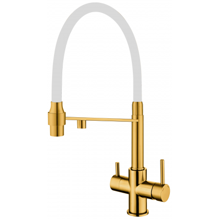 Кухонний змішувач Fabiano FKM 31.43 Nano Gold 8231.403.1465