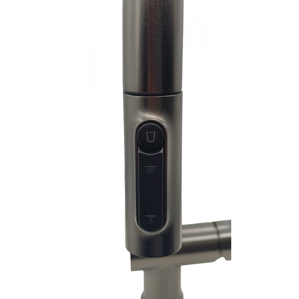 Кухонний змішувач Fabiano FKM 3127 Black Steel 8231.403.1909