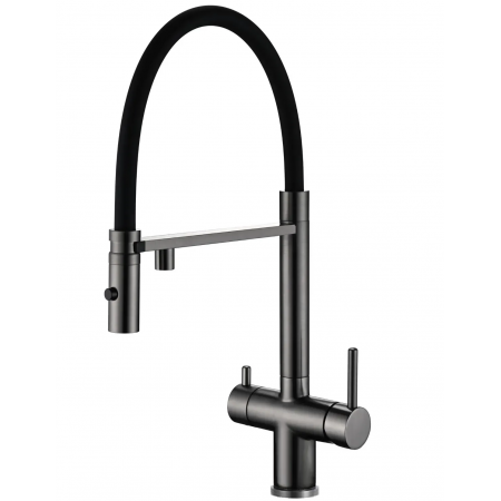 Кухонний змішувач Fabiano FKM 3130 Black Steel 8231.403.1930