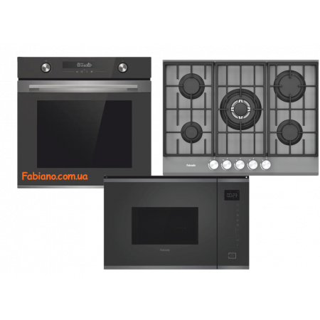 Комплект вбудованої техніки Fabiano Titanium 5 газ 2.0 (8500.028.0000)