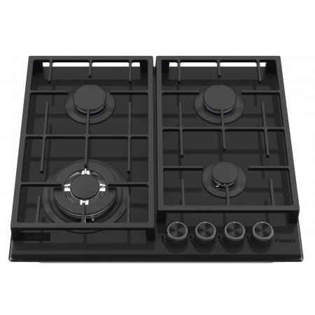 Варильна поверхня газова Fabiano FHG 8244 VGHT Diamond Black 8111.406.1848