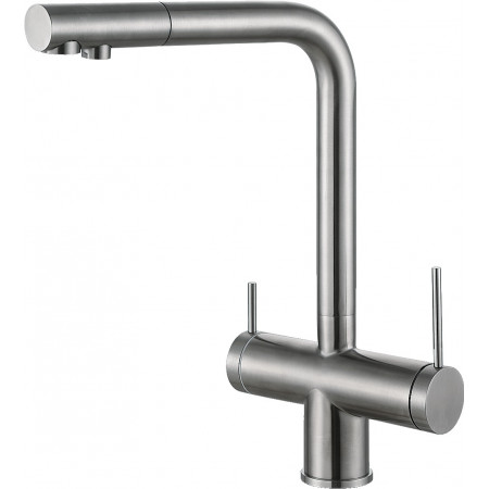 Змішувач кухонний Fabiano FKM 31.40 SS Inox 8231.401.0070