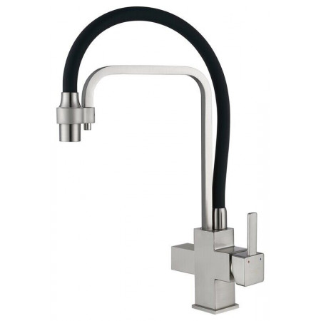 Кухонний змішувач Fabiano FKM 31.11 Inox Black 02 8231.403.0855