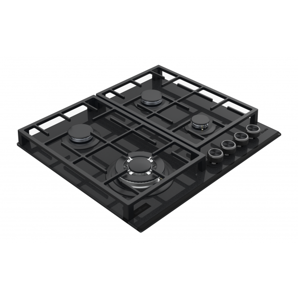 Варильна поверхня газова Fabiano FHG 8244 VGHT Diamond Black 8111.406.1848