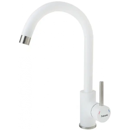Змішувач кухонний Fabiano FKM 41 SS Alpine White 8232.401.0217