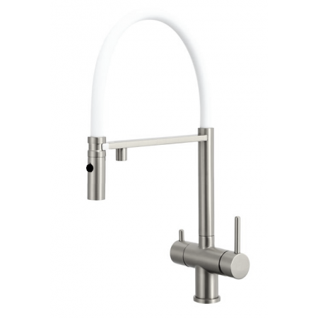 Кухонний змішувач Fabiano FKM 3130 Inox White 8231.403.1932
