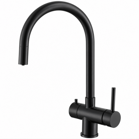 Кухонний змішувач Fabiano FKM 3118P SS Velvet Black 8231.401.1972