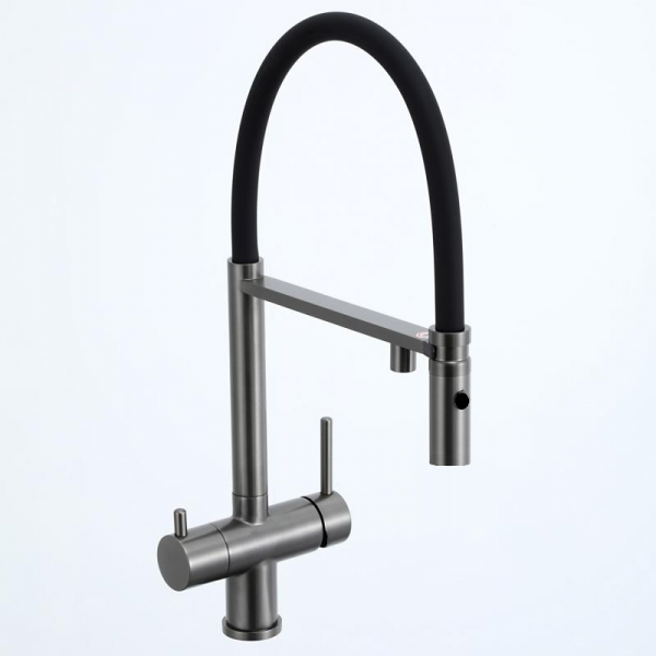 Кухонний змішувач Fabiano FKM 3130 Black Steel 8231.403.1930