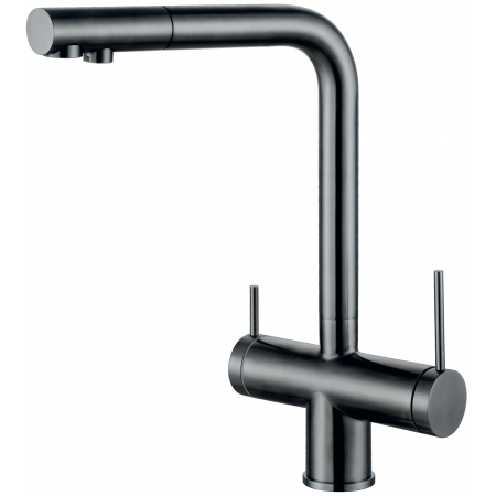 Кухонний змішувач Fabiano FKM 31.40 SS Nano Graphite 8231.401.1115