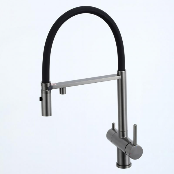 Кухонний змішувач Fabiano FKM 3130 Black Steel 8231.403.1930