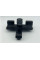 Змішувач для ванни Fabiano Stylo 16401 Black 8231.403.1504