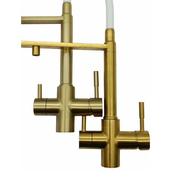 Кухонний змішувач Fabiano FKM 31.43 Light Gold 8231.403.1926