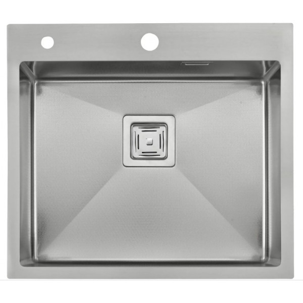 Мийка TOP 56 Celldecor Inox + Змішувач FKM 3128 Inox 8216.401.0010