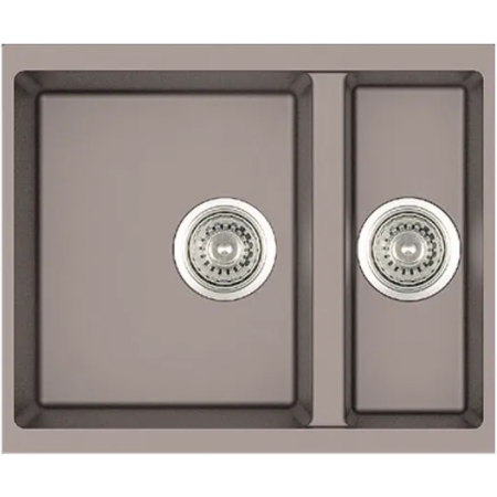 Кухонна мийка Fabiano Quadro 56x46x15 Beton 8221.301.0650