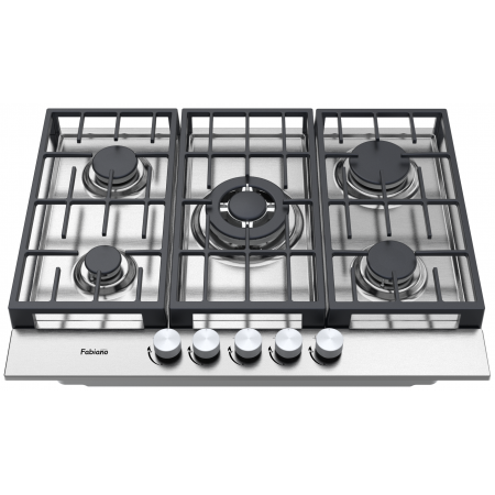 Варильна поверхня газова Fabiano FHG 8655 VGHT Inox 8112.406.1478