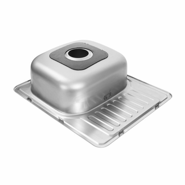 Кухонна мийка з нержавіючої сталі Platinum 5848 САТИН (0,6/170 мм), R