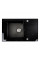 Кухонна мийка скляна CM 78*50 PVD Platinum Handmade чорна