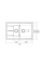 Гранітна мийка для кухні Platinum 7850W TOSKANA матова Пісок, АВТО