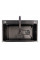 CM 75*46B Кухонна мийка PVD чорна (Work station) Valeso Handmade