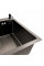 Кухонна мийка 60*50 PVD чорна Platinum Handmade (сифон круглий, 3,0/0,8)