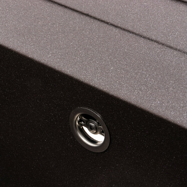 Кухонна мийка гранітна матова 7050 CASCADA Platinum Гренадін