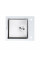 Кухонна мийка Handmade WHITE GLASS 600х510х200