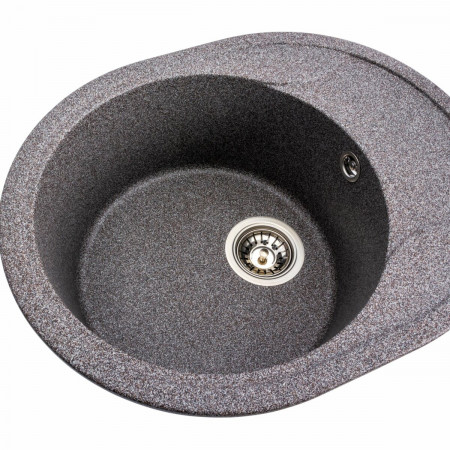 Гранитная мойка для кухни VALESO 5847 ONYX матовая (микс)