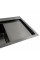 Кухонна мийка чорна PVD 78*43 L Platinum Handmade (два отвори, круглий сифон 3,0/0,8)